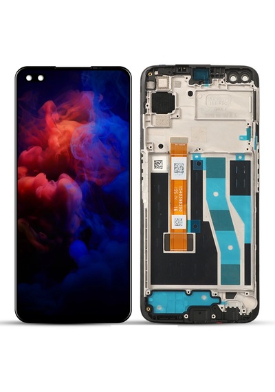 Oppo Realme 6 Pro Lcd Ekran Dokunmatik Çıtalı