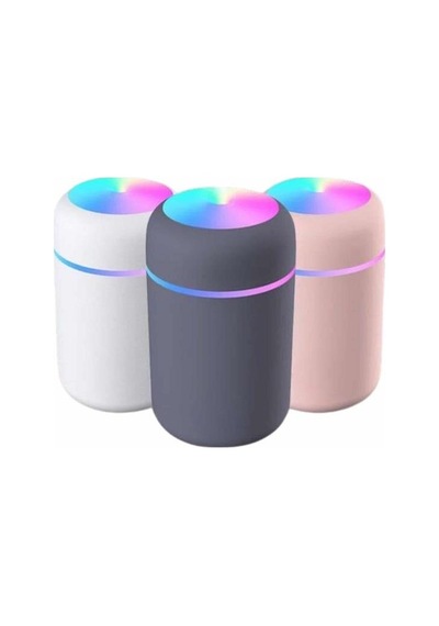 Humidifier Led Işıklı Mini Ortam Oda Kokusu Aromaterapi Buhardanlık Mh-hs1547-1807