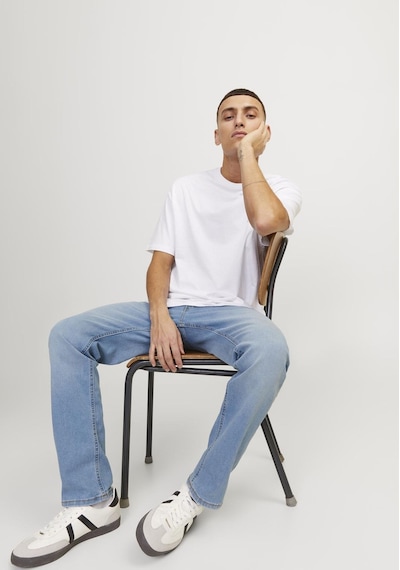 Jack & Jones Erkek Mike 330 Comfort Fit Jean 12246916 Blue Denim