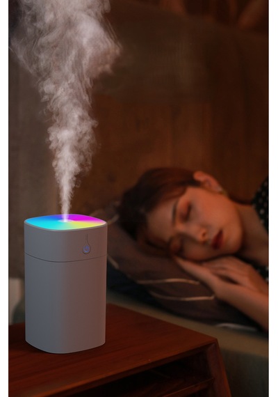 400 Ml Ultrasonik Oda Ve Araç Hava Nemlendirici Buhar Makinesi Ve Aroma Difüzörü