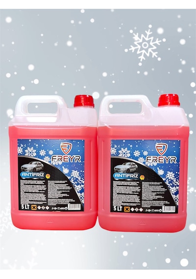 Kozalak Freyr 4 Mevsim -42 Kırmızı Antifriz 2x5 Lt 2 Adet