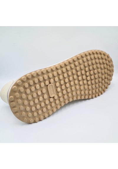 Libero 5144 Kemik Renk Hakiki Deri Erkek Günlük Casual Sneaker Kemik