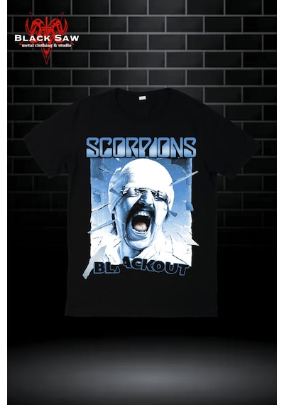 Flood Of Style Scorpions Blackout Rock Kodsiyahsaw Siyah