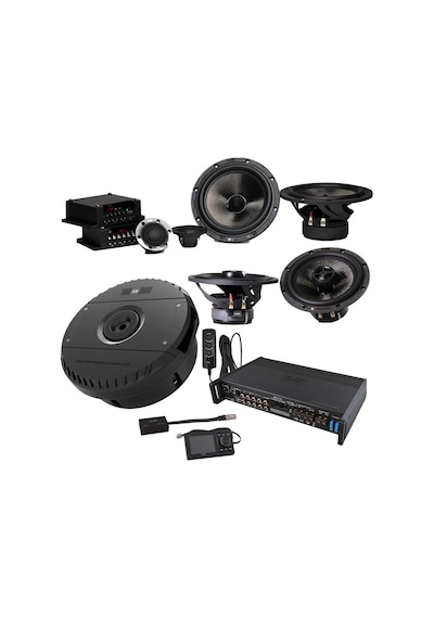 Blam High-end Araç Ses Sistemi Paketi Dsp Amfi + Aktif Subwoofer