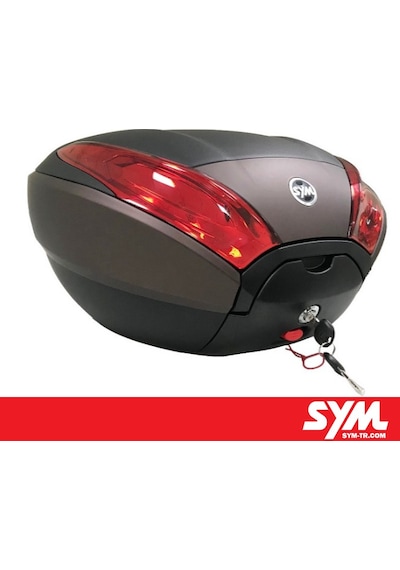 Sym 40 Lt Orjinal Çanta Tüm Sym Modellerine Uyumlu Siyah Universal Çanta