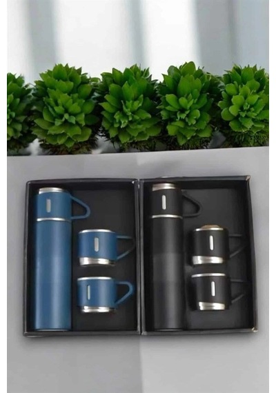 Hubrendy Tekno 500 Ml Kapasiteli Taşınabilir Basınçlı Termos Seti Günlük Kullanım İçin İdeal Diğer