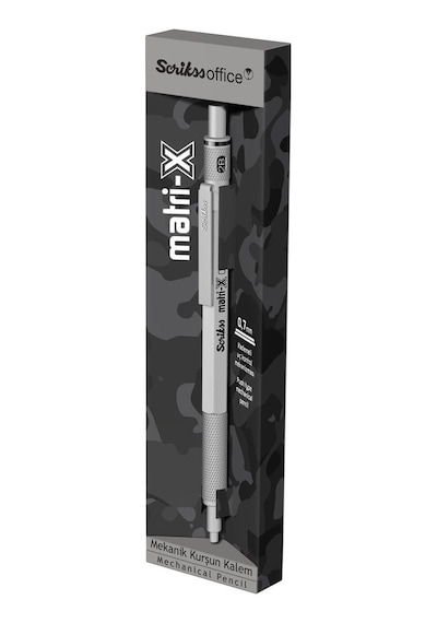 Scrikss Matri-x Versatil 0.7 Mm Açık Gri Şeffaf Amb.
