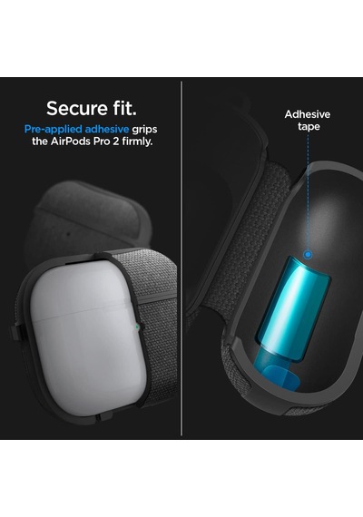 Airpods Pro 2/1 İle Uyumlu Kılıf Urban Fit Black - Acs05483