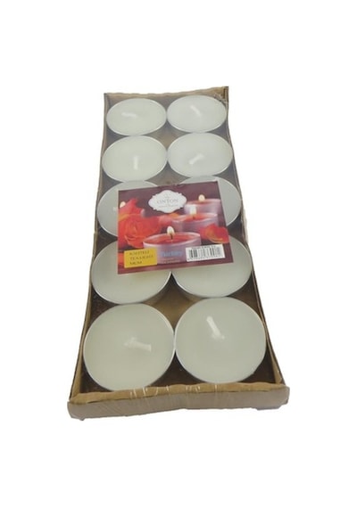 Tealight Mum 10 Lu Özel Günler Için Mum Yuvarlak Mum