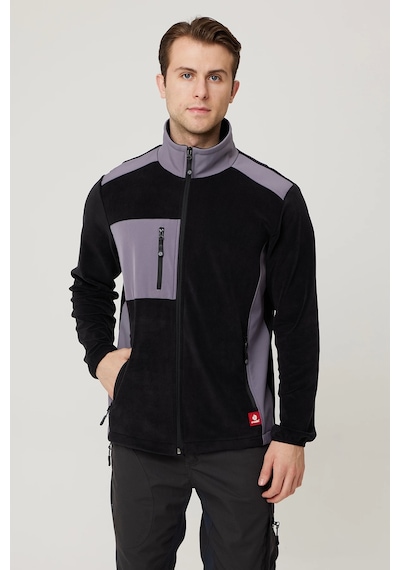 Rosa Fleece Coat Erkek Polar Mont - İş Güvenliği Ve Outdoor Kullanım İçin Sıcak Ve Dayanıklı Polar M Siyah