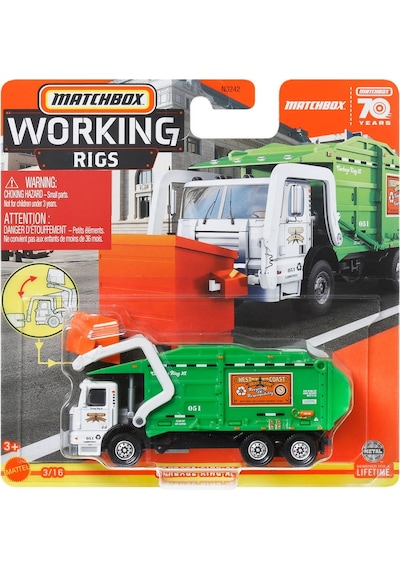 Matchbox İş Araçları Garbage King Xl Hlm90