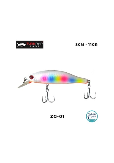 Turkrap Zig-zag 80s 8cm 11gr Zg-01