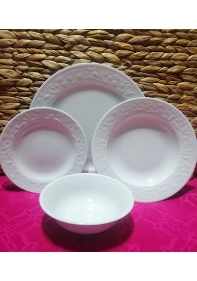 Porland Hazan 24 Parça 6 Kişilik Yemek Takımı