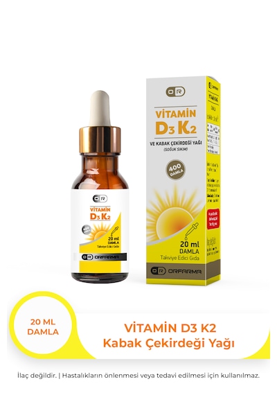 Orfarma Vitamin D3K2 20 ML