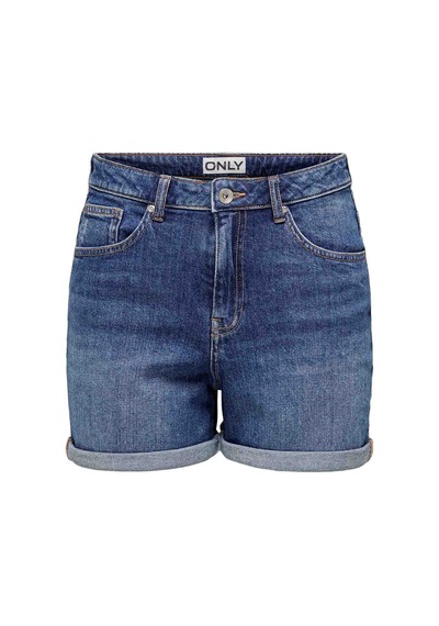 Only Onljosephınestretch Short Mavi Kadın Şort Mavi