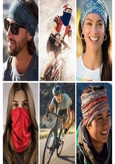 Buffalo Unisex Kyoto Motosiklet Bandanalar Siyah