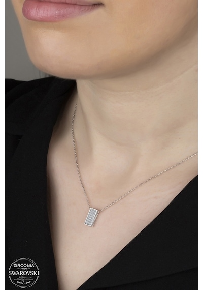 Union Swarovski Zirconia Kadın Gümüş Kolye (550094889)
