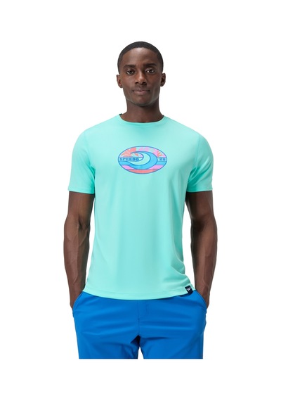 Speedo Ss Graphic Erkek Yüzücü Tişört Mavi