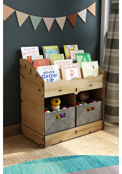 Toby Ahşap Montessori Kitaplık Bebek Çocuk Odası Eğitici 6 Bölmeli İskandinav Tarz Raflı Kitaplık Modena - 681074137 Modena Toby Ahşap Montessori Kitaplık Bebek Çocuk Odası Eğitici 6 Bölmeli İskandinav Tarz Raflı Kitaplık Modena - 681074137 Modena