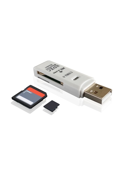 Cazipshop 2in1 USB 2.0 SD ve Micro SD Kart Okuyucu