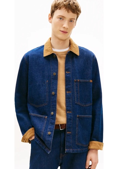 Tommy Hilfiger Chore Jacket Lıncoln, 1bp Lacivert Erkek Ceket
