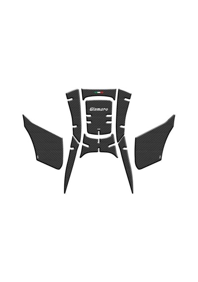 Musatti Glamaro Max 125 2024 - 2026 Uyumlu Tank Pad Set