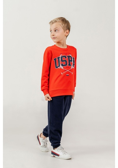 U.S. Polo Assn. Erkek Çocuk Baskılı Kırmızı Uzun Kol Eşofman Takımı Us2618-c-v2 Us2618-c-v2 U.S. Polo Assn. Erkek Çocuk Baskılı Kırmızı Uzun Kol Eşofman Takımı Us2618-c-v2 Us2618-c-v2
