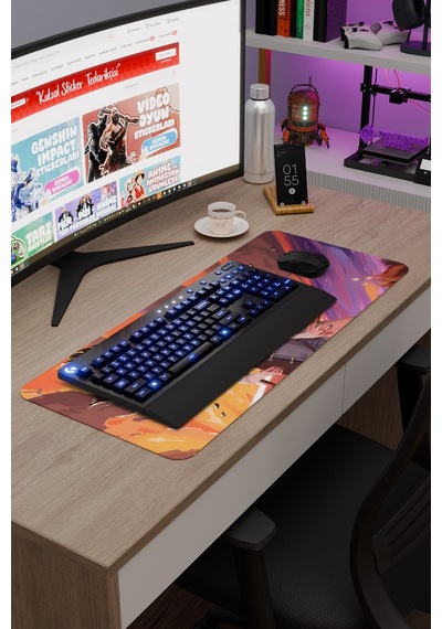 Xinyan Genshin Impact Anime Oyuncu V3 - 70x30 Xl Gaming Mouse Pad Fare Altlığı