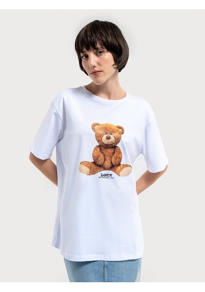 LOFT Regular Fit Kadın Tshirt K.kol Lf2036294 Q1.v1 Beyaz