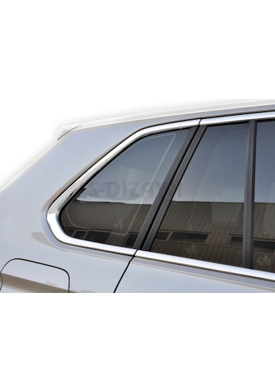 S-dizayn Vw Tiguan Krom Cam Çerçevesi 10 Prç. 2016-2024 A+ Kalite