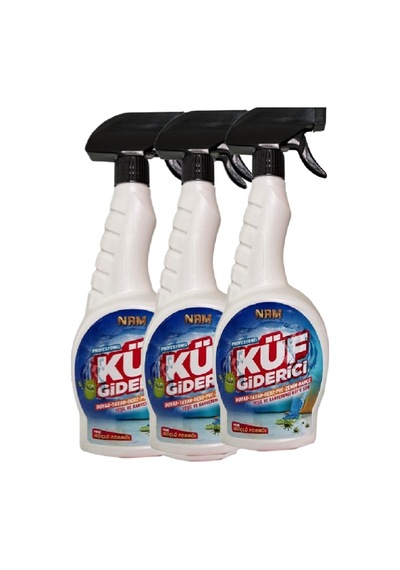 Nrm Küf Temizleyici Duvar Tavan Banyo Duşakabin Leke Giderici 3 x 750 ML