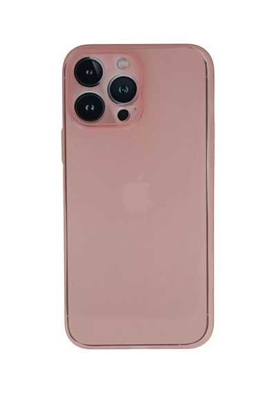 Newface Apple İphone 13 Pro Max Kılıf Pp Ultra İnce Kapak - Pembe