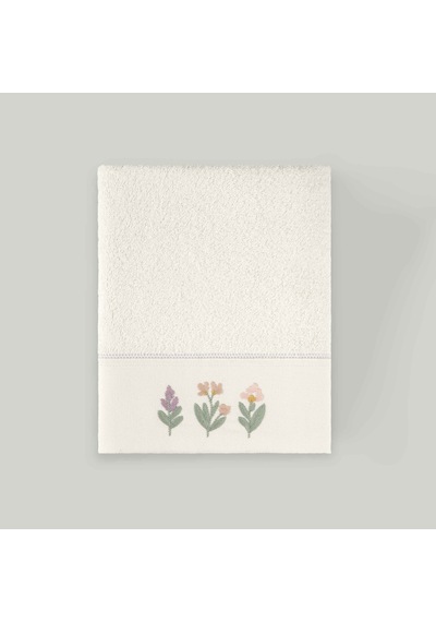 Linens Lavera Bambu 50x85 Cm Yüz Havlusu Ekru Ekru