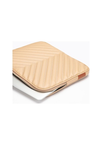 Necati Çanta Macbook Air Pro 13.3" & 14" Inç Laptop Kılıfı Bej Vizyon-711 Vizon