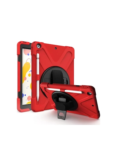 Newface Apple İpad 5 Air 9.7 Kılıf Amazing Tablet Kapak - Kırmızı