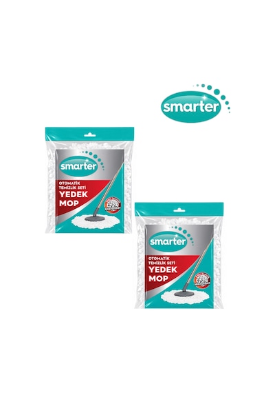 Smarter Oto Temizlik Setlerine Uyumlu Mop Paspas 2'li