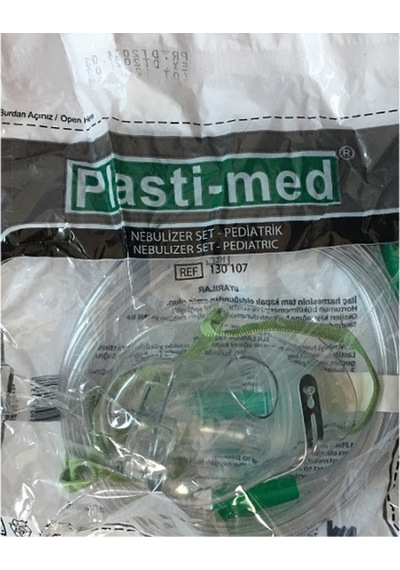 Plasti-Med 130106 Yetişkin Nebülizatör Maske Seti