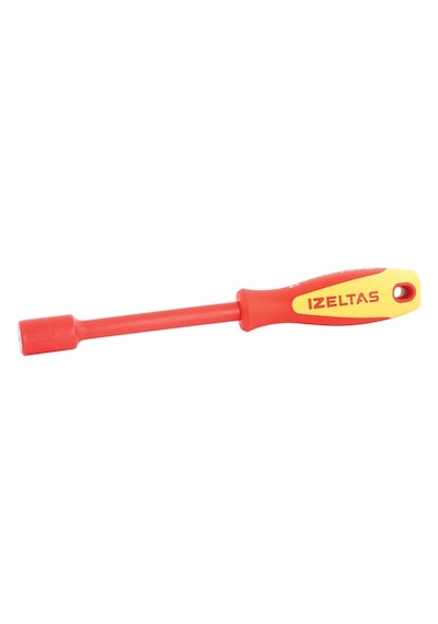 İzeltaş 4773190090 1000v Süngüsü İzoleli Lokma Uçlu Tornavida 9 Mm