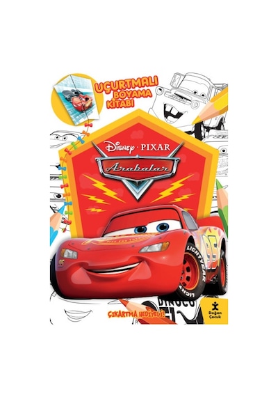 Disney Pixar - Uçurtmalı Boyama Kitabı - Çıkartmalı - Doğan Çocuk