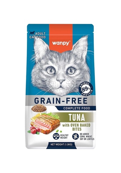 Ton Balıklı Tahılsız Yetişkin Kedi Maması 1,5kg