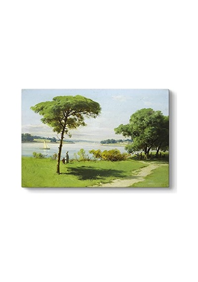 Hoca Ali Rıza - Manzara Tablosu 45 X 30