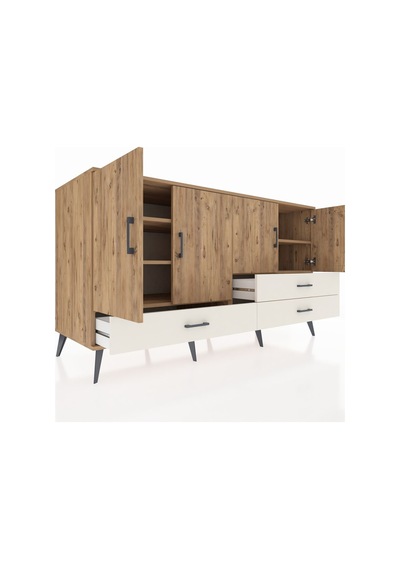 Kronos Konsol 5 Raflı 3 Çekmeceli 4 Kapaklı 176x59x99 Çam-çam/ayt Çam-çam/aytaşı Kronos Konsol 5 Raflı 3 Çekmeceli 4 Kapaklı 176x59x99 Çam-çam/ayt Çam-çam/aytaşı