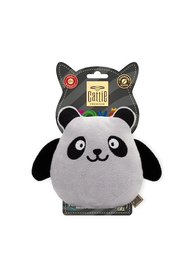 Cattie Matatabili Kedi Peluş Oyuncağı Panda 15 Cm