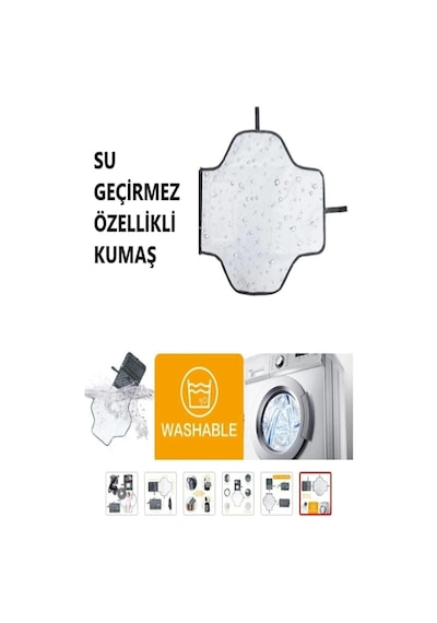 YCLSHOP Bebek Alt Açma Minderi Fonksiyonel  Bebek Arabası Uyumlu