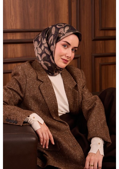 Silk Home Twill İpek Eşarp 11494-08 Koyu Mor