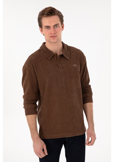 U.s. Polo Assn. Erkek Kahverengi Sweatshirt 50290583-vr029 Kahverengi