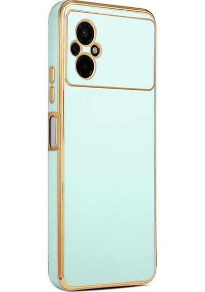 Xiaomi Poco M5 Kılıf Zore Bark Kapak Mavi Açık