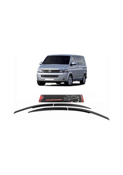 Vw T5-T6 Transporter Sunplex Cam Rüzgarlığı 4 Parça 2003Ve Sonras