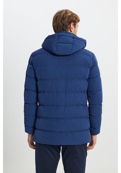 AC&Co / Altınyıldız Classics Erkek Mavı Standart Fit Normal Kesim Çıkma Kapüşon Yaka Yan Cepli Mont Mavı Mavi AC&Co / Altınyıldız Classics Erkek Mavı Standart Fit Normal Kesim Çıkma Kapüşon Yaka Yan Cepli Mont Mavı Mavi