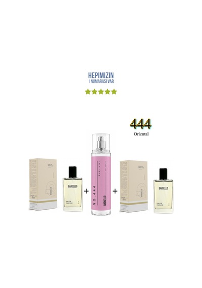 444 + 444 Kadın Parfüm Edp 50 Ml Oriental + No: 444 Kadın Body Mi Diğer